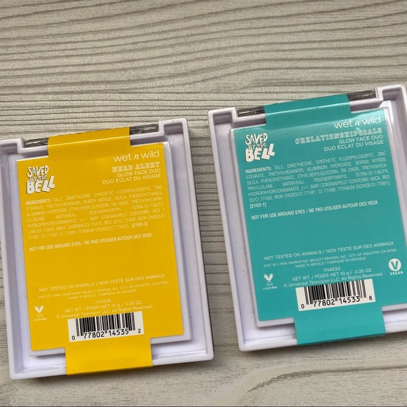 New Wet N Wild Saved By The Bell Blush Highlighter duos - Picture 3 of 5